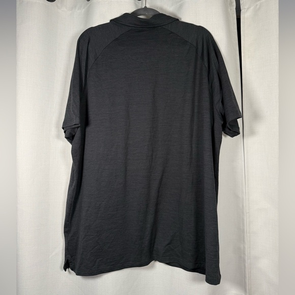 Hurley Dark Grey Black Performance Polo Shirt - Picture 6 of 10